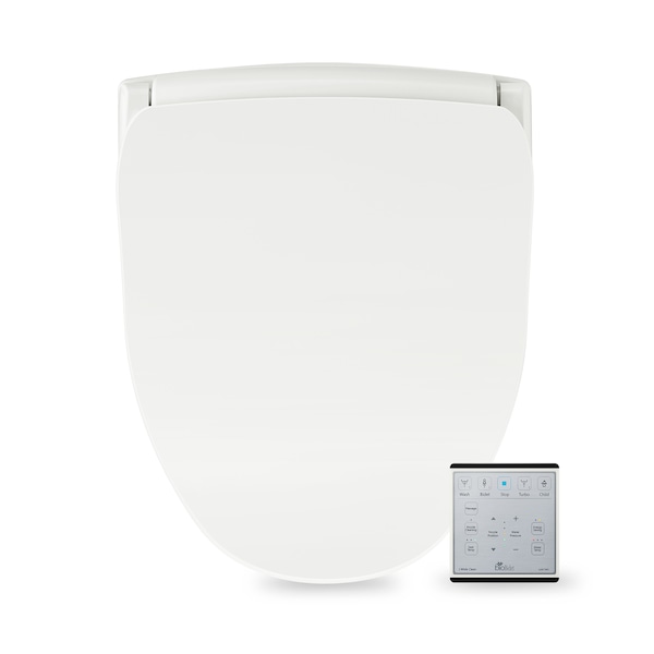 Slim TWO Bidet Smart Toilet Seat- Round White